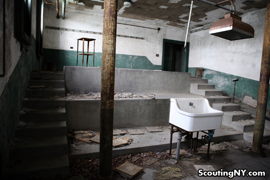 autopsy room