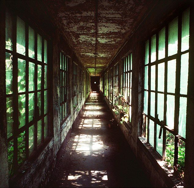 hallway Ellis Island