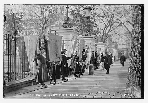 Suffragists Picketing the White House