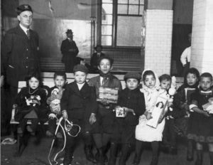Children on Ellis Island