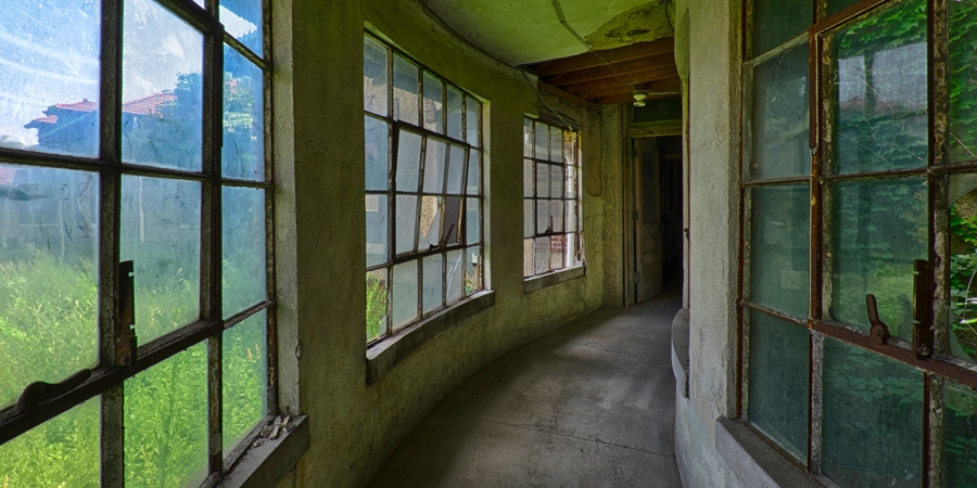 The Corridors of Ellis Island