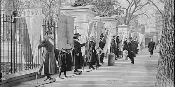 Ellis Island&#039;s role in the difficult battle it was for women to gain the right to vote