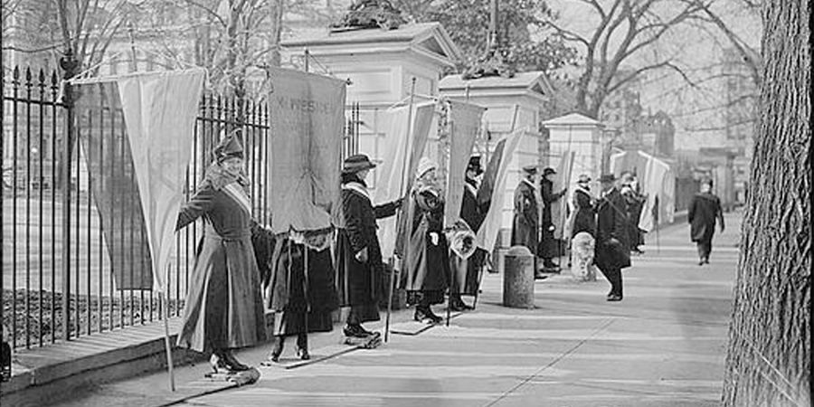 Ellis Island&#039;s role in the difficult battle it was for women to gain the right to vote